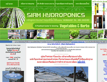 Tablet Screenshot of hydroponics.thaifitway.com